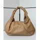 Premium Replica Fendi Spy small/medium/large hobo bag with twisted handle apricot At Cheap Price