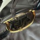 Premium Replica Fendi Spy small/medium/large hobo bag with twisted handle coffee At Cheap Price