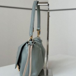 Premium Replica Fendi Mamma Baguette Medium/Large Bag Dove Gray At Cheap Price