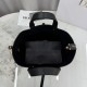 Premium Replica Dior Toujours Medium/Large Bag Black Macrocannage Calfskin At Cheap Price