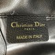 Premium Replica Dior Toujours Medium/Large Bag Black Macrocannage Calfskin At Cheap Price
