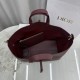 Premium Replica Dior Toujours Medium/Large Bag Burgundy Macrocannage Calfskin At Cheap Price