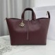 Premium Replica Dior Toujours Medium/Large Bag Burgundy Macrocannage Calfskin At Cheap Price