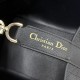 Premium Replica Dior Toujours Small Bag Black Macrocannage Calfskin At Cheap Price