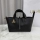 Premium Replica Dior Toujours Small Bag Black Macrocannage Calfskin At Cheap Price