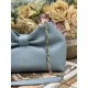 Premium Replica Dior Bow Bag with Blue Bow and Gold-Finish Metal At Cheap Price