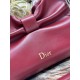 Fake Dior Bow Bag with Claret Bow and Gold-Finish Metal Knockoff Clone Sale Online Premium Replica Dior Bow Bag with Claret Bow and Gold-Finish Metal At Cheap Price