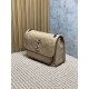 Premium Replica Vintage Niki Medium YSL Saint Laurent Crossbody Bag Waxed and Oiled Leather Apricot At Cheap Price