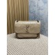 Premium Replica Vintage Niki Medium YSL Saint Laurent Crossbody Bag Waxed and Oiled Leather Apricot At Cheap Price