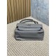 Premium Replica Vintage Crossbody Bag YSL Saint Laurent Niki Medium Waxed and Oiled Leather Gray At Cheap Price