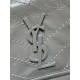 Premium Replica Vintage Crossbody Bag YSL Saint Laurent Niki Medium Waxed and Oiled Leather Gray At Cheap Price