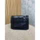 Fake Vintage Niki Medium YSL Saint Laurent Crossbody Bag Waxed and Oiled Leather Black Knockoff Clone Sale Online Premium Replica Vintage Niki Medium YSL Saint Laurent Crossbody Bag Waxed and Oiled Leather Black At Cheap Price