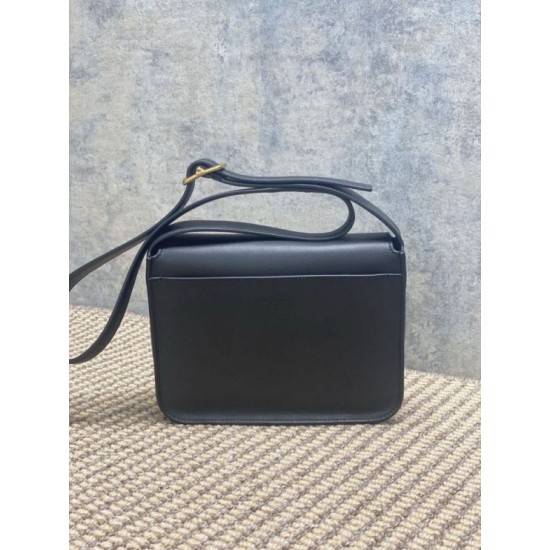 Premium Replica YSL Saint Laurent Niki Besace Grained Shoulder Bag Black At Cheap Price