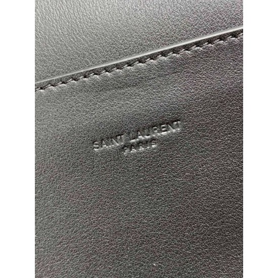 Premium Replica YSL Saint Laurent Niki Besace Grained Shoulder Bag Black At Cheap Price