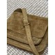 Fake YSL Saint Laurent Niki Besace Suede Shoulder Bag Brown Knockoff Clone Sale Online Premium Replica YSL Saint Laurent Niki Besace Suede Shoulder Bag Brown At Cheap Price