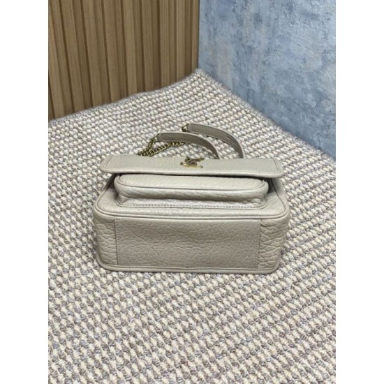 Fake YSL Saint Laurent Niki Medium/Large Grained Lambskin Beige Knockoff Clone Sale Online Premium Replica YSL Saint Laurent Niki Medium/Large Grained Lambskin Beige At Cheap Price
