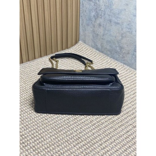 Fake YSL Saint Laurent Niki Medium/Large Grained Lambskin Black Knockoff Clone Sale Online Premium Replica YSL Saint Laurent Niki Medium/Large Grained Lambskin Black At Cheap Price