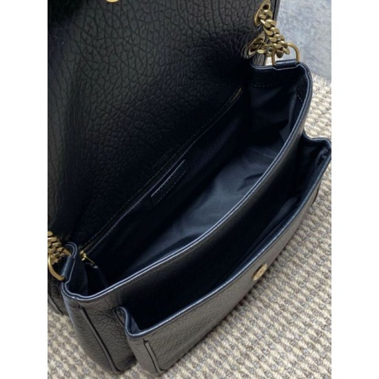 Fake YSL Saint Laurent Niki Medium/Large Grained Lambskin Black Knockoff Clone Sale Online Premium Replica YSL Saint Laurent Niki Medium/Large Grained Lambskin Black At Cheap Price