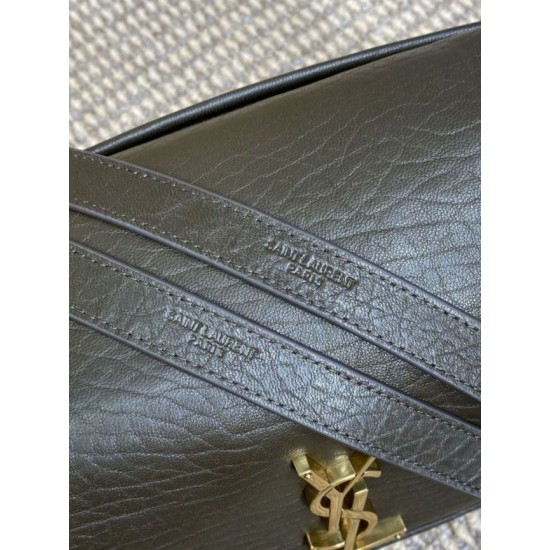Premium Replica YSL Saint Laurent Niki Medium/Large Grained Lambskin Light Coffee At Cheap Price