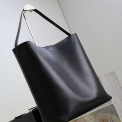 Premium Replica YSL Saint Laurent Bold Hobo Bag Smooth Leather Black At Cheap Price