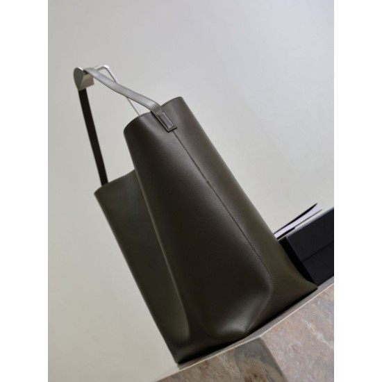 Premium Replica YSL Saint Laurent Bold Hobo Bag Smooth Leather Dark Green At Cheap Price