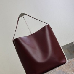 Premium Replica YSL Saint Laurent Bold Hobo Bag Smooth Leather Brown At Cheap Price