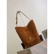 Premium Replica YSL Saint Laurent Niki Soft Bucket Bag Caramel Suede At Cheap Price
