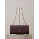 Premium Replica YSL Saint Laurent Kate Clutch Brown Hammered Leather At Cheap Price