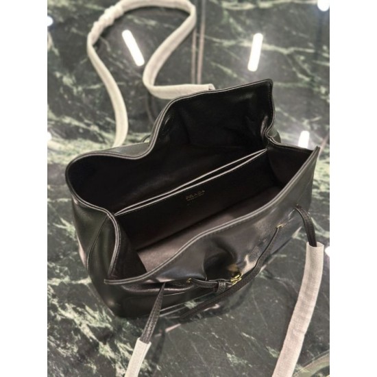 Premium Replica Prada Dada Small Shoulder Bag Black Nappa Leather At Cheap Price