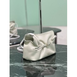 Premium Replica Prada Dada Small Shoulder Bag Beige Nappa Leather At Cheap Price