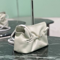 Fake Prada Dada Small Shoulder Bag Beige Nappa Leather Knockoff Clone Sale Online Premium Replica Prada Dada Small Shoulder Bag Beige Nappa Leather At Cheap Price