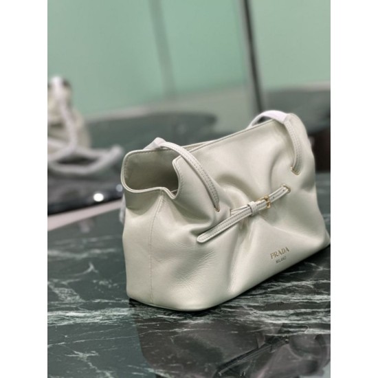 Fake Prada Dada Small Shoulder Bag Beige Nappa Leather Knockoff Clone Sale Online Premium Replica Prada Dada Small Shoulder Bag Beige Nappa Leather At Cheap Price