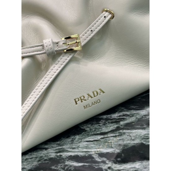 Fake Prada Dada Small Shoulder Bag Beige Nappa Leather Knockoff Clone Sale Online Premium Replica Prada Dada Small Shoulder Bag Beige Nappa Leather At Cheap Price