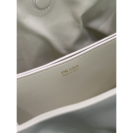 Fake Prada Dada Small Shoulder Bag Beige Nappa Leather Knockoff Clone Sale Online Premium Replica Prada Dada Small Shoulder Bag Beige Nappa Leather At Cheap Price
