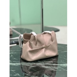 Premium Replica Prada Dada small shoulder bag pink nappa leather At Cheap Price