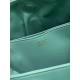 Premium Replica Prada Dada small shoulder bag green nappa leather At Cheap Price