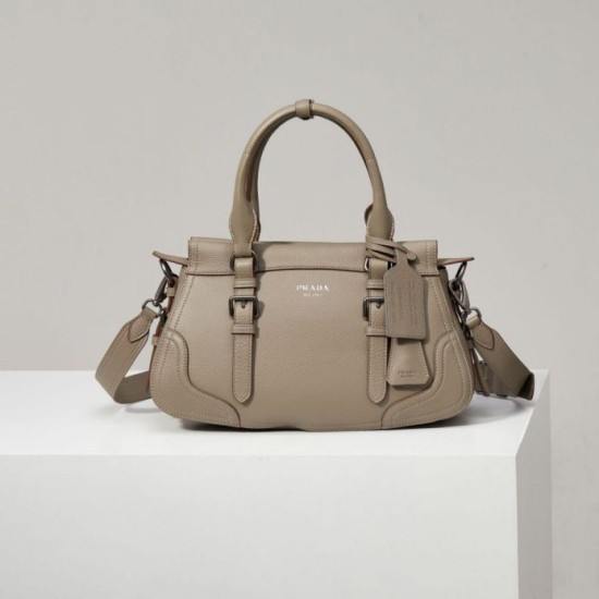 Premium Replica Prada large handbag 1BG604 beige At Cheap Price