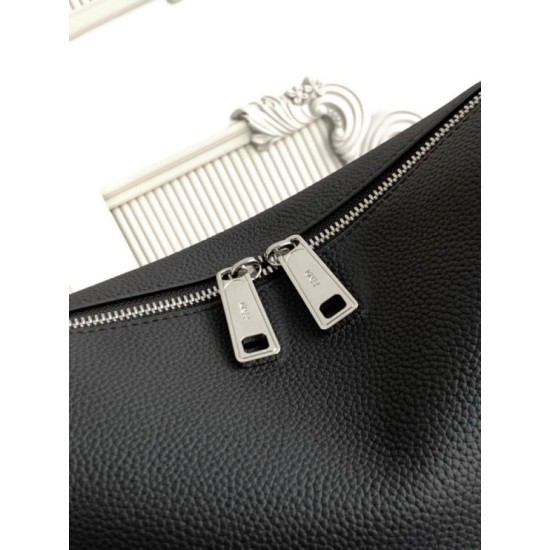 Fake Fendi Lui medium/large shoulder bag 7VA667 black Knockoff Clone Sale Online Premium Replica Fendi Lui medium/large shoulder bag 7VA667 black At Cheap Price