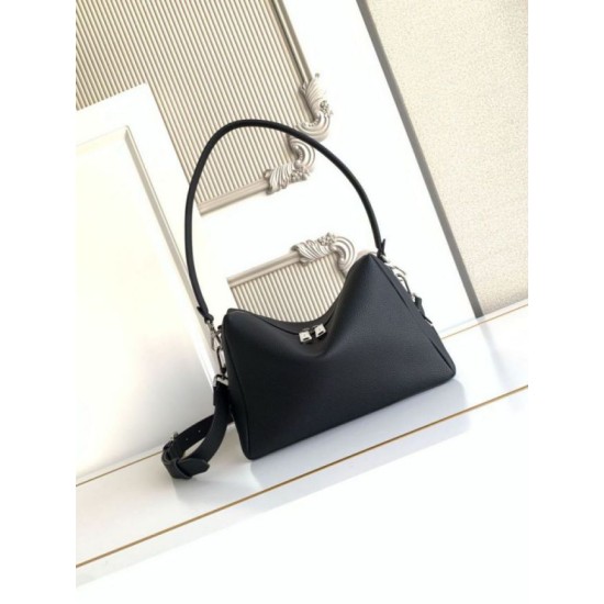 Fake Fendi Lui medium/large shoulder bag 7VA667 black Knockoff Clone Sale Online Premium Replica Fendi Lui medium/large shoulder bag 7VA667 black At Cheap Price