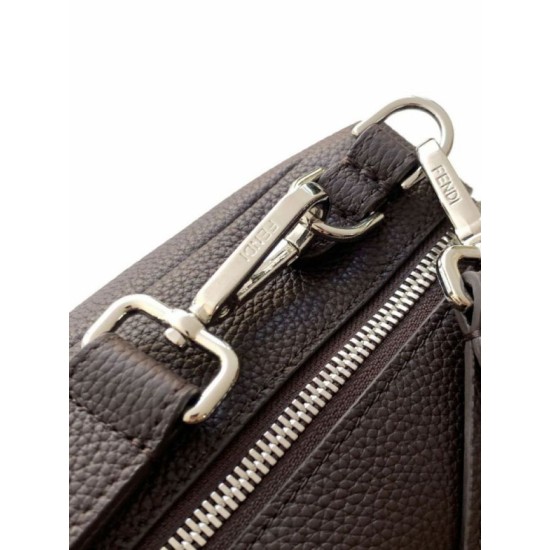 Fake Fendi Lui medium/large shoulder bag 7VA667 brown Knockoff Clone Sale Online Premium Replica Fendi Lui medium/large shoulder bag 7VA667 brown At Cheap Price