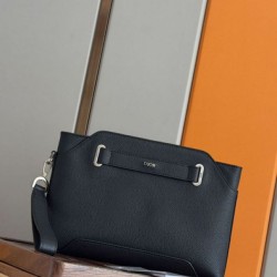 Premium Replica Dior Normandie A5 triangular clutch black At Cheap Price
