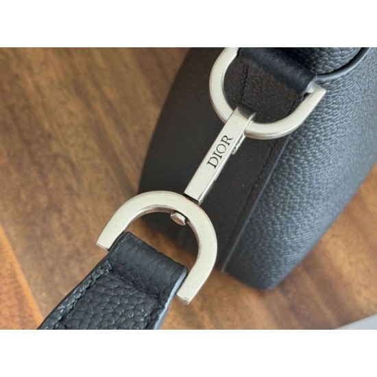 Premium Replica Dior Normandie A5 triangular clutch black At Cheap Price