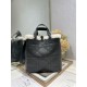 Fake DiorAlps small/medium Dior Toujours Vertical tote bag with macrocannage stitching and black wool trim Knockoff Clone Sale Online Premium Replica DiorAlps small/medium Dior Toujours Vertical tote bag with macrocannage stitching and black wool trim At Cheap Price
