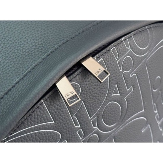 Premium Replica Men's Dior Rider 2.0 Dior Gravity Zip Backpack Navy Blue At Cheap Price