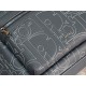 Premium Replica Men's Dior Rider 2.0 Dior Gravity Zip Backpack Navy Blue At Cheap Price
