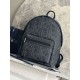 Premium Replica Men's Dior Rider 2.0 Dior Gravity Zip Backpack Navy Blue At Cheap Price