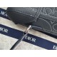 Premium Replica Dior Hit The Road Dior Gravity Shoulder Bag Navy Blue At Cheap Price