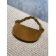 Premium Replica YSL Saint Laurent Amalia Hobo Bag Caramel Suede At Cheap Price