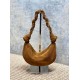 Premium Replica YSL Saint Laurent Amalia Hobo Bag Caramel Suede At Cheap Price