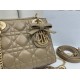 Fake Dior Mini Lady Dior Arco Cannage Lambskin Bag Warm Biscuit Knockoff Clone Sale Online Premium Replica Dior Mini Lady Dior Arco Cannage Lambskin Bag Warm Biscuit At Cheap Price